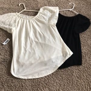 2 of the shoulder shirts